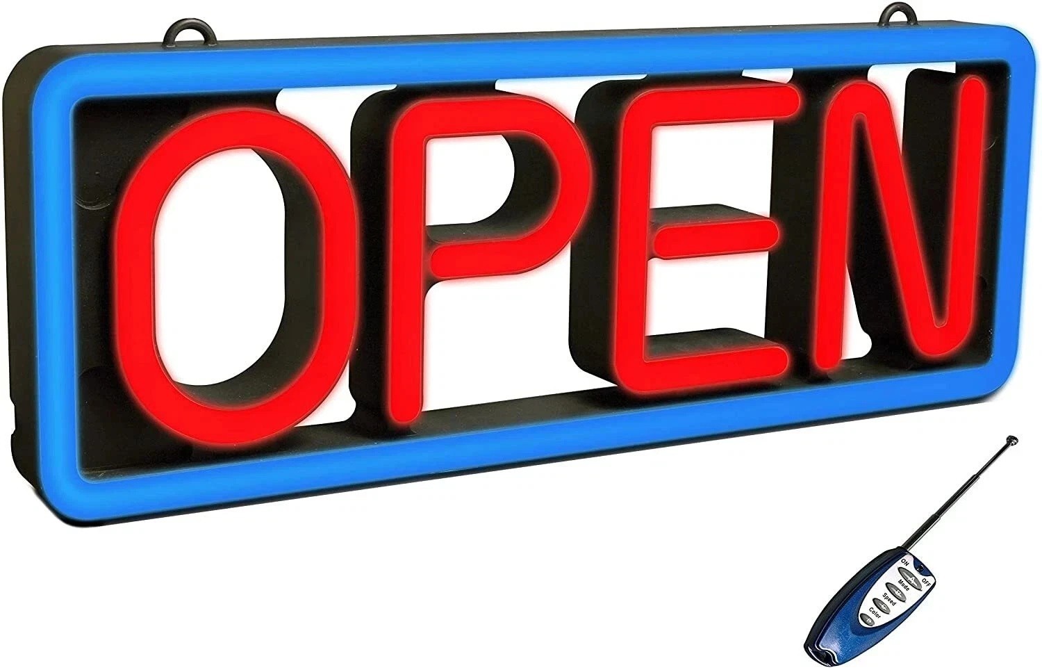 Pro-Lite 22″ Multicolor LED Open Sign with Wireless Remote, 6 Display Modes