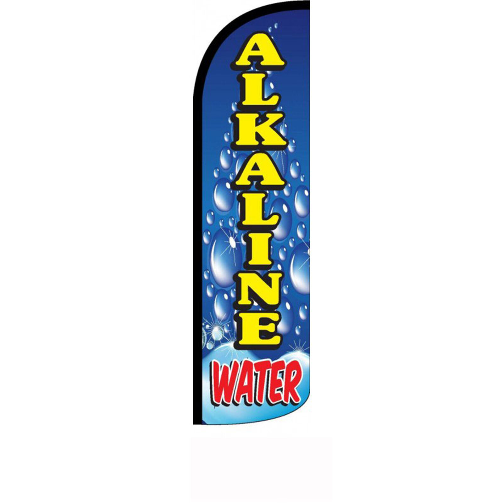 Alkaline 2 1/2 ft X 11 1/2 ft Windless Swooper Flag (Hardware Not Included)