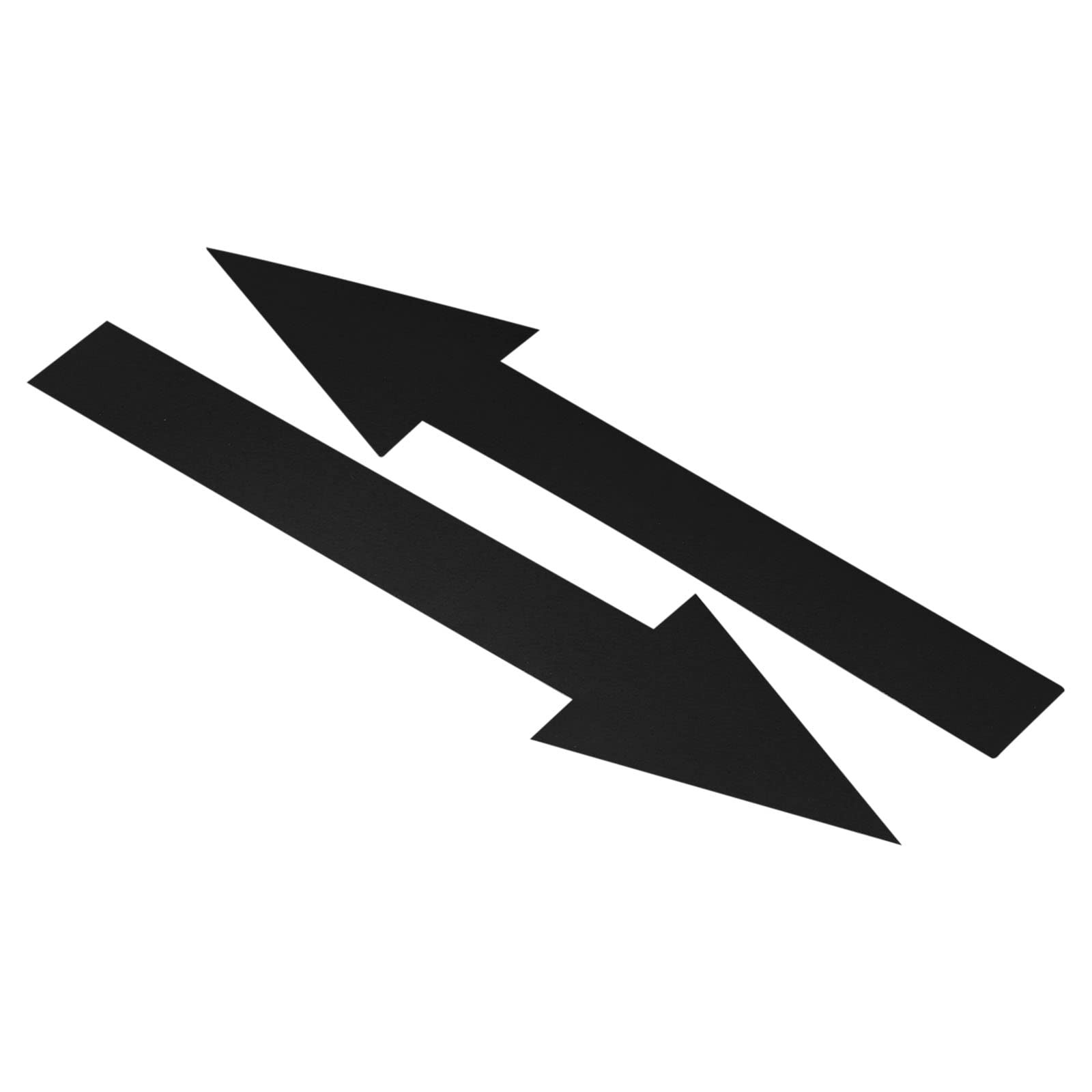 8″x2″ Arrow Sticker, 15 Pack PVC Removable Self Adhesive Waterproof Large Arr…