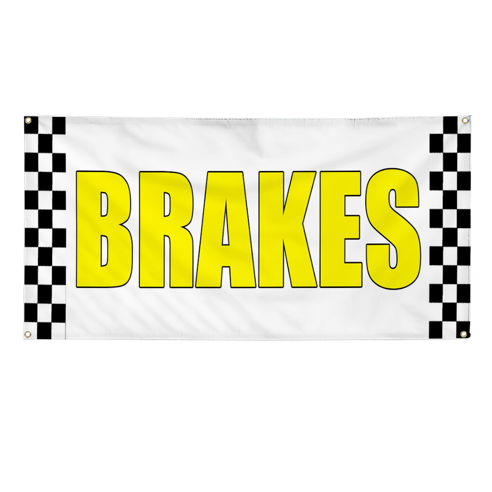 Vinyl Banner Multiple Sizes Brakes Car Body Shop Repair Promotion Business