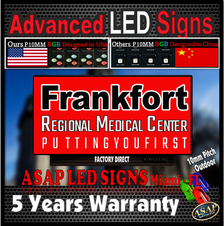 Programmable LED Sign with Wi-Fi – 69″ x 88″ – Made in USA
