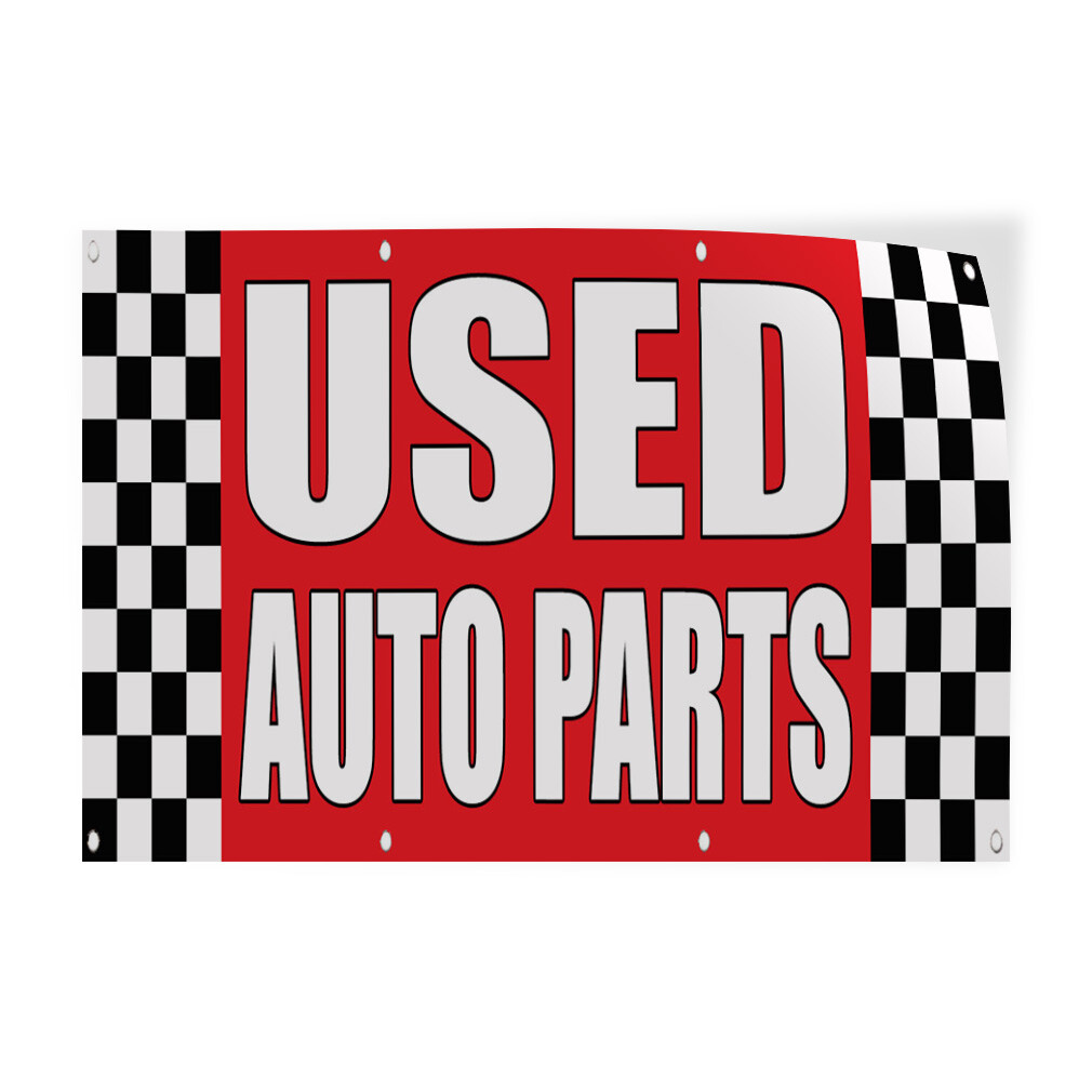 Decal Stickers Used Auto Parts Auto Body Shop Car Repair A Store Sign Label