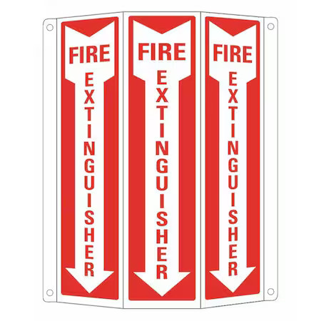Lyle Lctb-0022-Na_2.67X12 Safety Sign, 17-1/2″ W, 10″ H, 0.040″ Thick