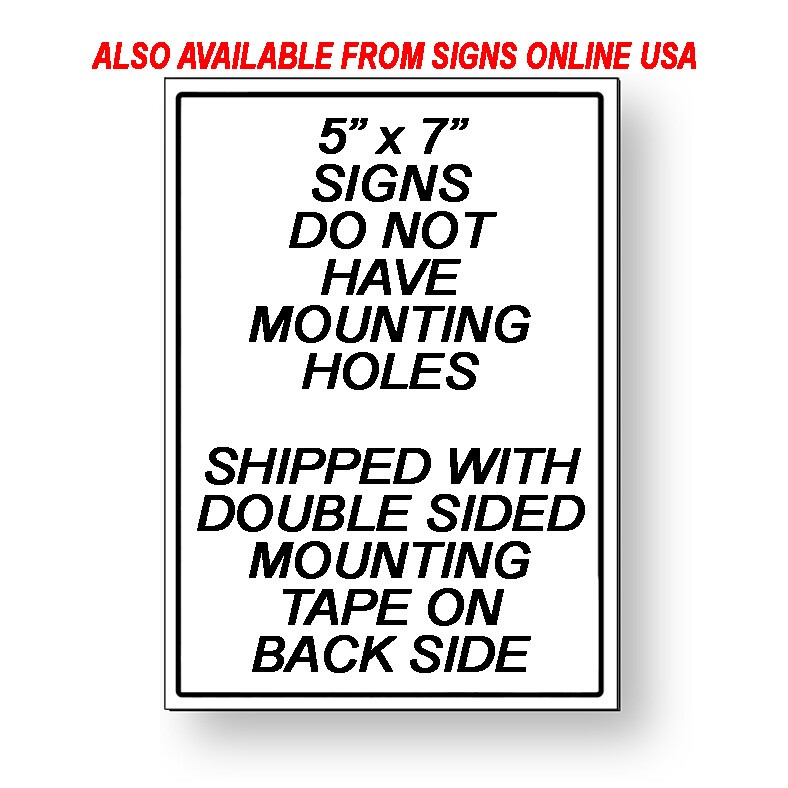 Delivery Instructions Please Deliver Here Sign METAL Leave Packages decal SI087