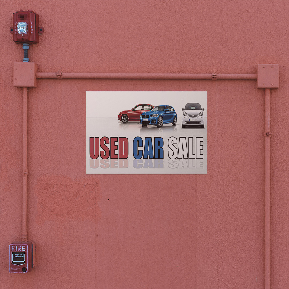 Decal Stickers Used Car Sale Outdoor Advertising Printing B Store Sign Label