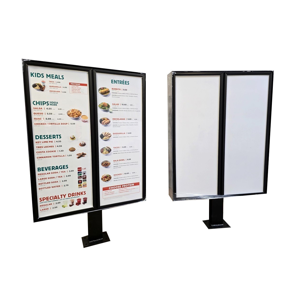 LED Drive-Thru Menu Board | UniLite 48 60 | 5-Day Manufacturing Lead Time