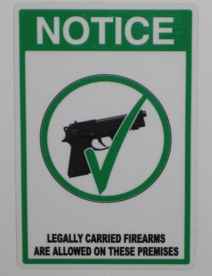 BUSINESS STORE PROTECTION DOOR WARNING STICKERS (2)