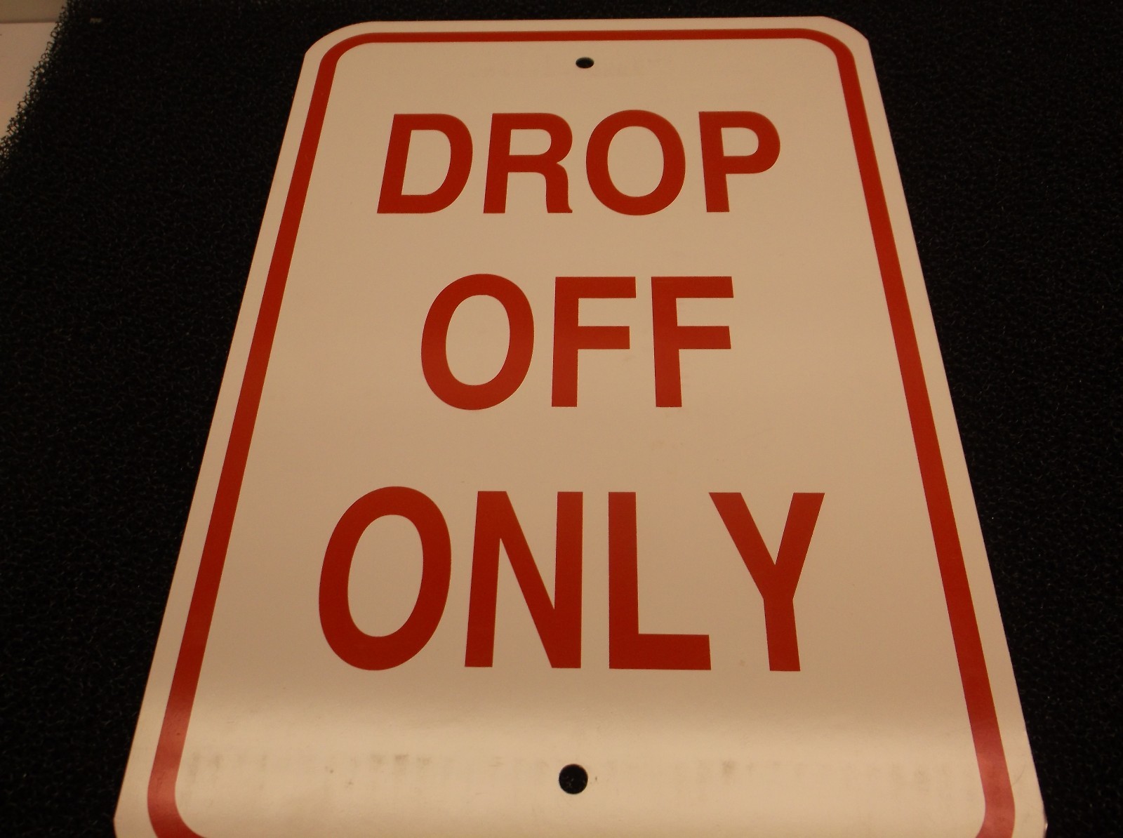 DROP OFF ONLY – 12×18 Brand New METAL No Parking Sign (A)