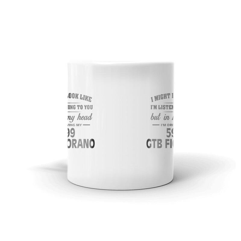 I’m Driving My 599 GTB Fiorano Coffee Tea Ceramic Mug Office Work Cup Gift