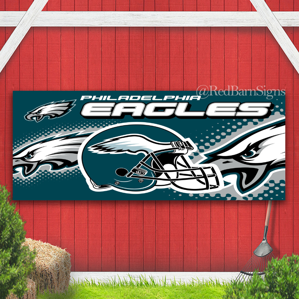 Philadelphia Eagles Banner NFL FAST FREE Shipping US SELLER