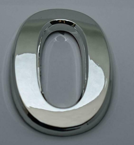 2 PCS – Apartment Number Sign/Mailbox Number Sign,. Letter 0 ….-REF24-1027