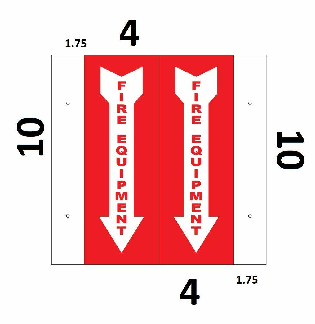 FIRE Equipment 3D Projection Sign/FIRE Equipment Sign (White-..- -REF24-1027