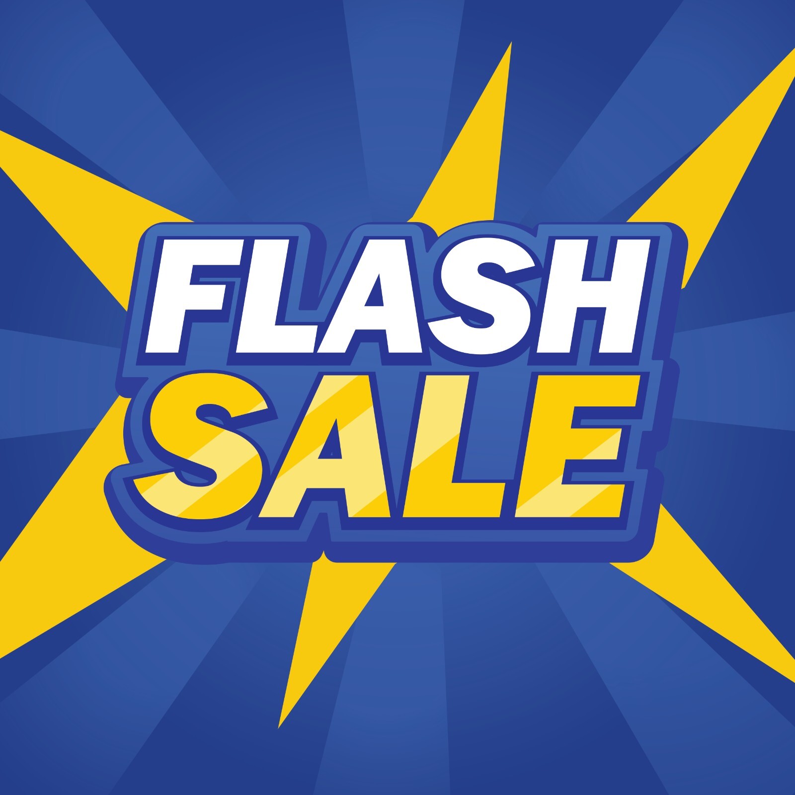 FLASH SALE Banner – Bright Retail Store Window Flash Sale Sign HD QUALITY VINYL