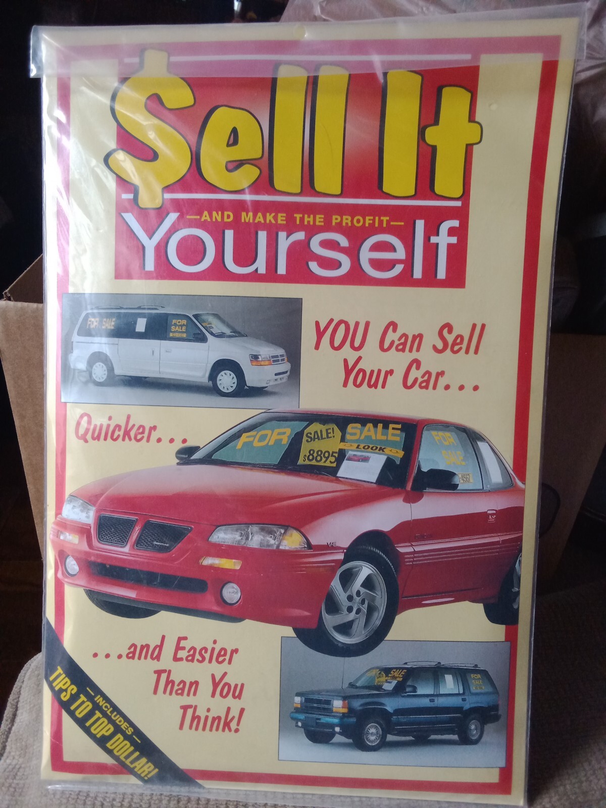 Sticker kit Sell Your Own Vehicle Kit for Car Truck Campers Boat Motorcycle