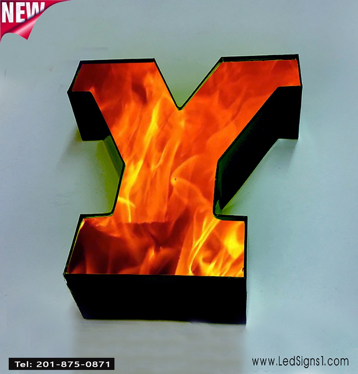 Custom made 3D Led Channel Letter Signs Storefront signage 20 Inches