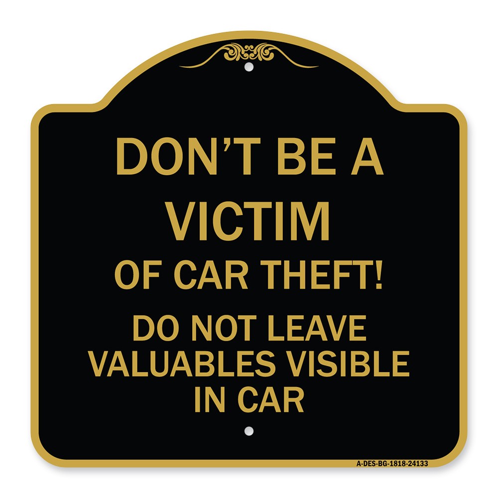 Don’t Be A Victim of Car Theft! Do Not Leave Valuables Visible in Car