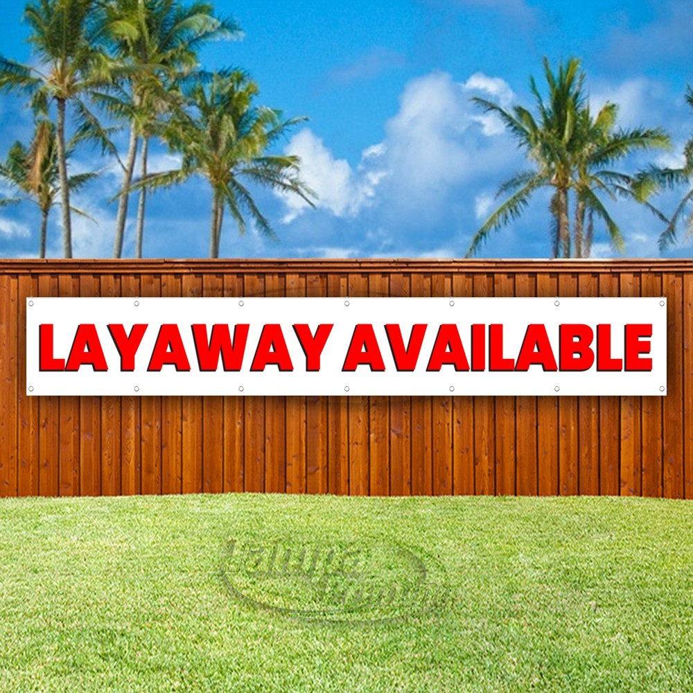 LAYAWAY AVAILABLE Advertising Money Business Vinyl Banner Flag Sign USA XL01851