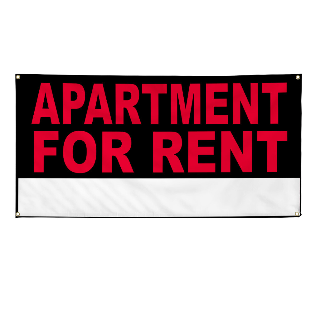 Vinyl Banner Multiple Sizes Apartment for Rent Business B Business Outdoor