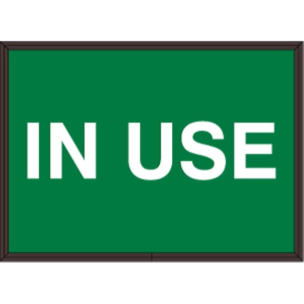 Signal-Tech 38730 SBLF811W-195G/120-277VAC IN USE Indoor LED Backlit Sign