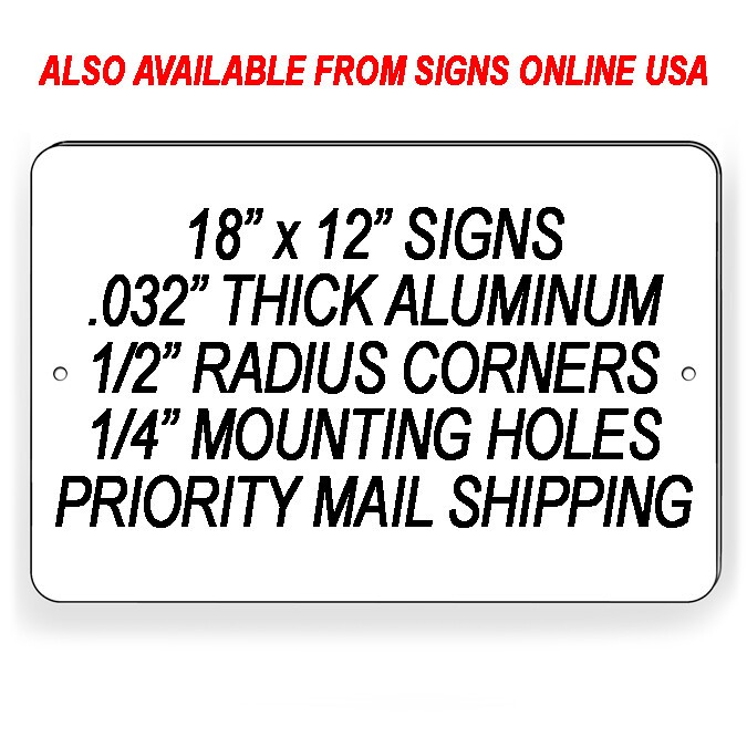 Delivery Instructions Please Deliver Here Sign METAL Leave Packages decal SI087