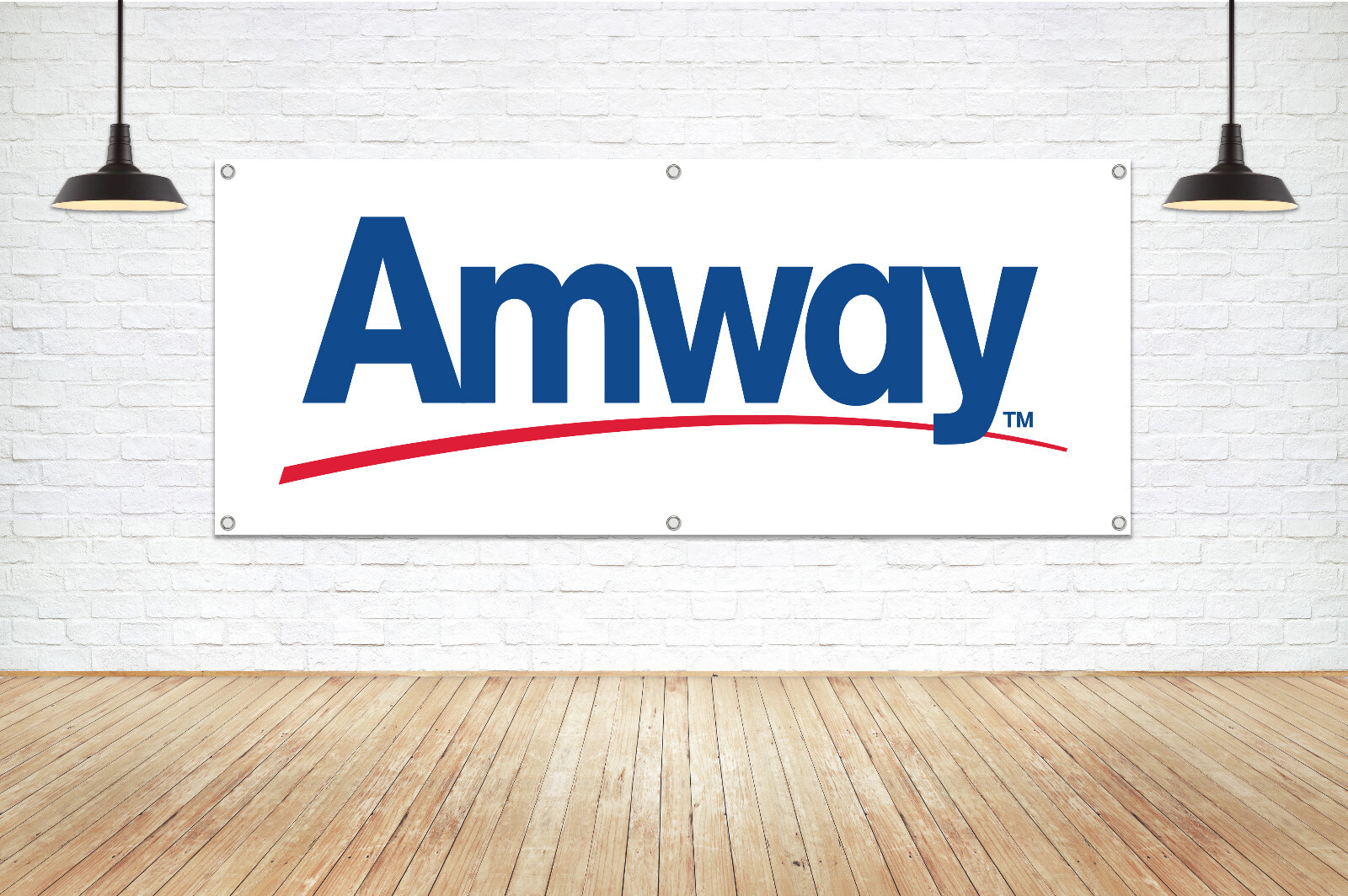 For AMWAY Branding Exposure Vinyl Banner Sign Marketing Healthcare Beauty Home