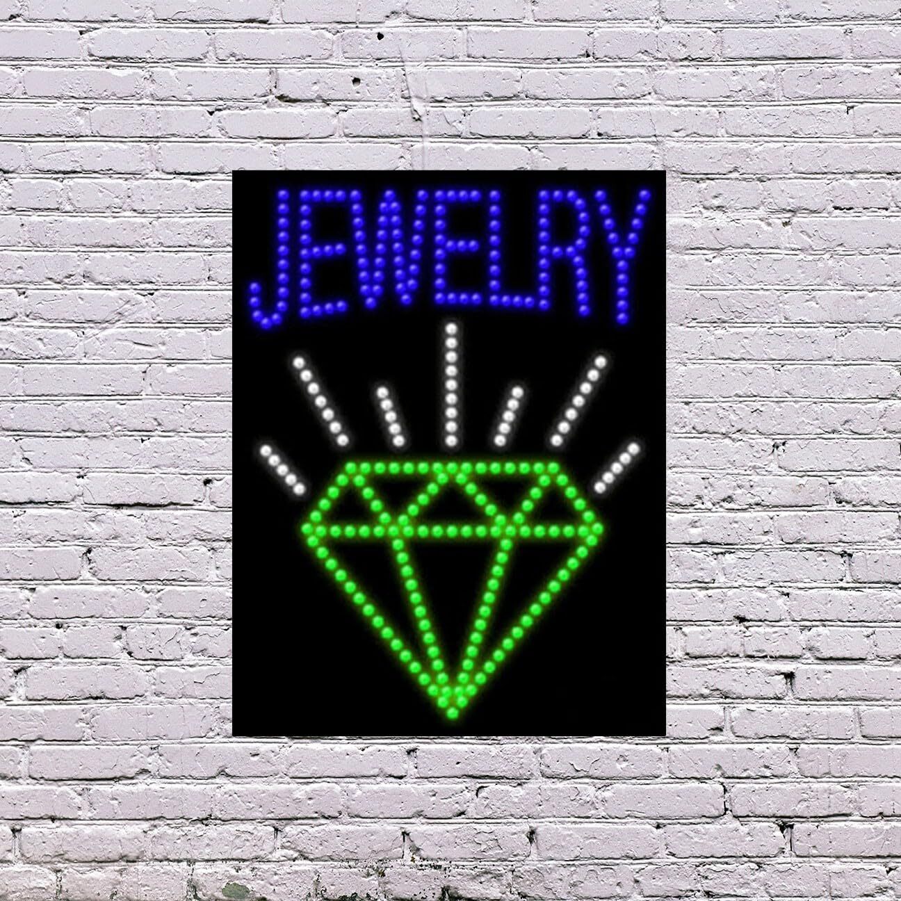 LED Jewelry Sign | Light Up Sign | 26″H x 20″W x 2″D