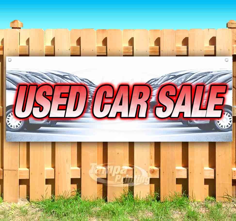 USED CAR SALE Advertising Vinyl Banner Flag Sign Many Sizes SB06911