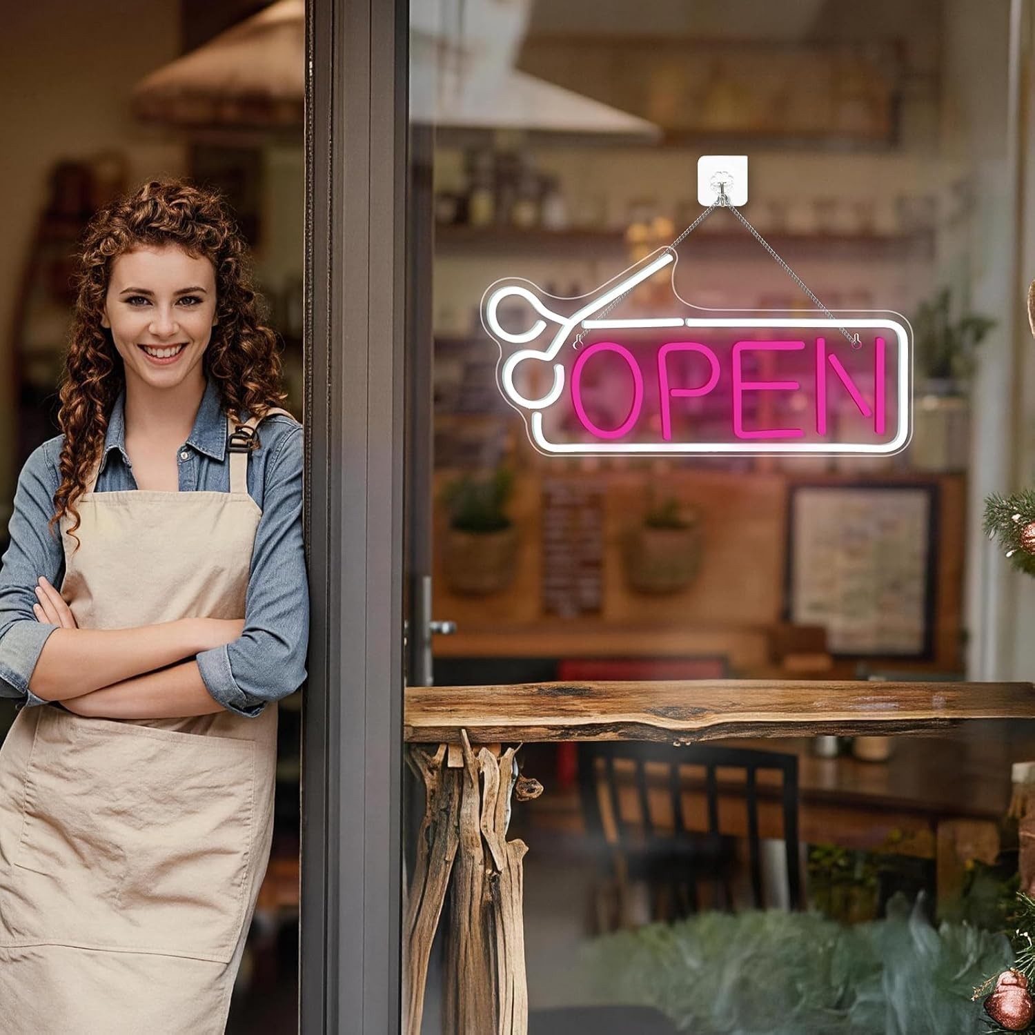 USB Open Neon Sign for Business