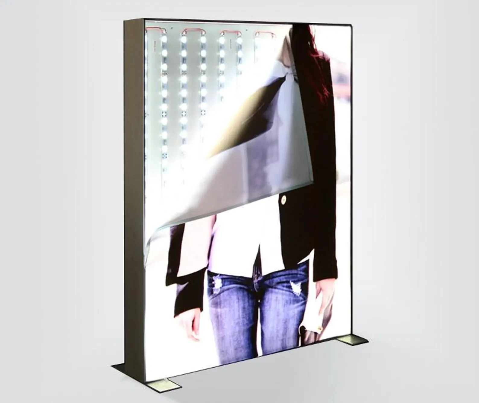 VΛ Light Box SEG Fabric Sign LED Frontlit Logo Custom UV Print Wall Sign