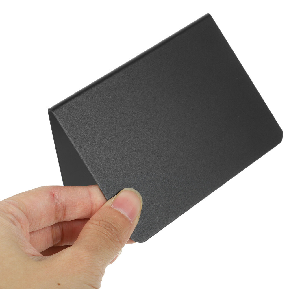10PCS Blank Writable Reusable Desk Name Plate Table Numbers for Display Friends