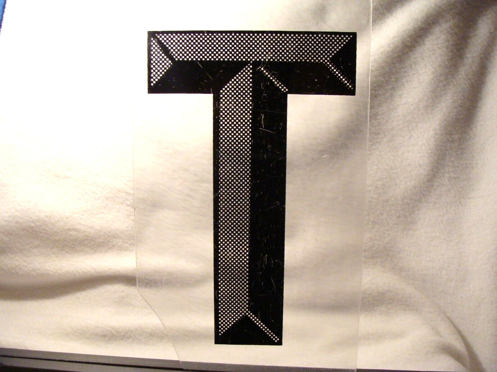 E-Z Change 8″ Marquee Sign Letter 3-D Style Letter “T” Used