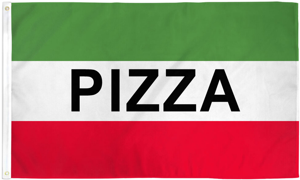 Pizza Flag 3×5 Pizzeria Banner Sign Bandera Comida Food Concessions Flag