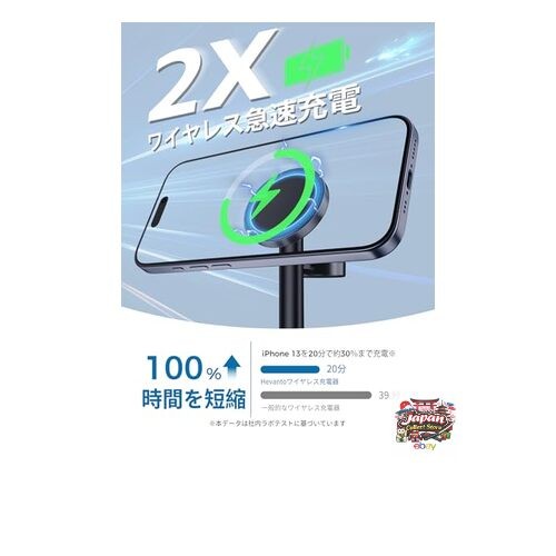 NEW Hevanto 2026 MagSafe Charger 3-in-1 Wireless Charger Qi Certified