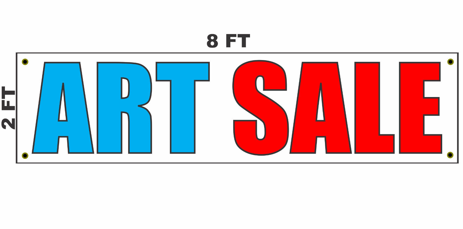 ART SALE Banner Sign 2×8