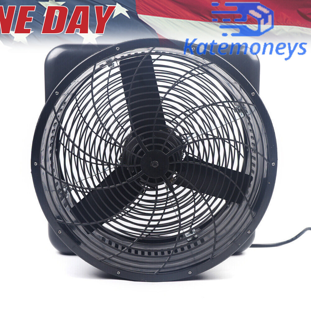 18″ Air Blower Fan Fit Outdoor Inflatable Dancer Wind Tube Man Puppet Fly Guy