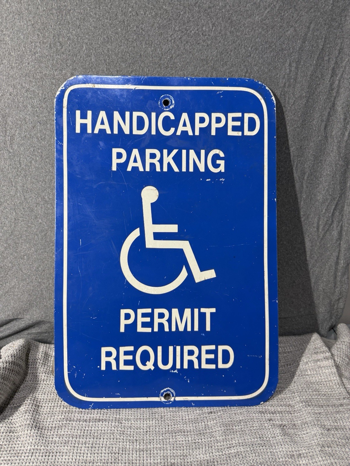Handicapped Parking Permit Required 12″x18” Sign
