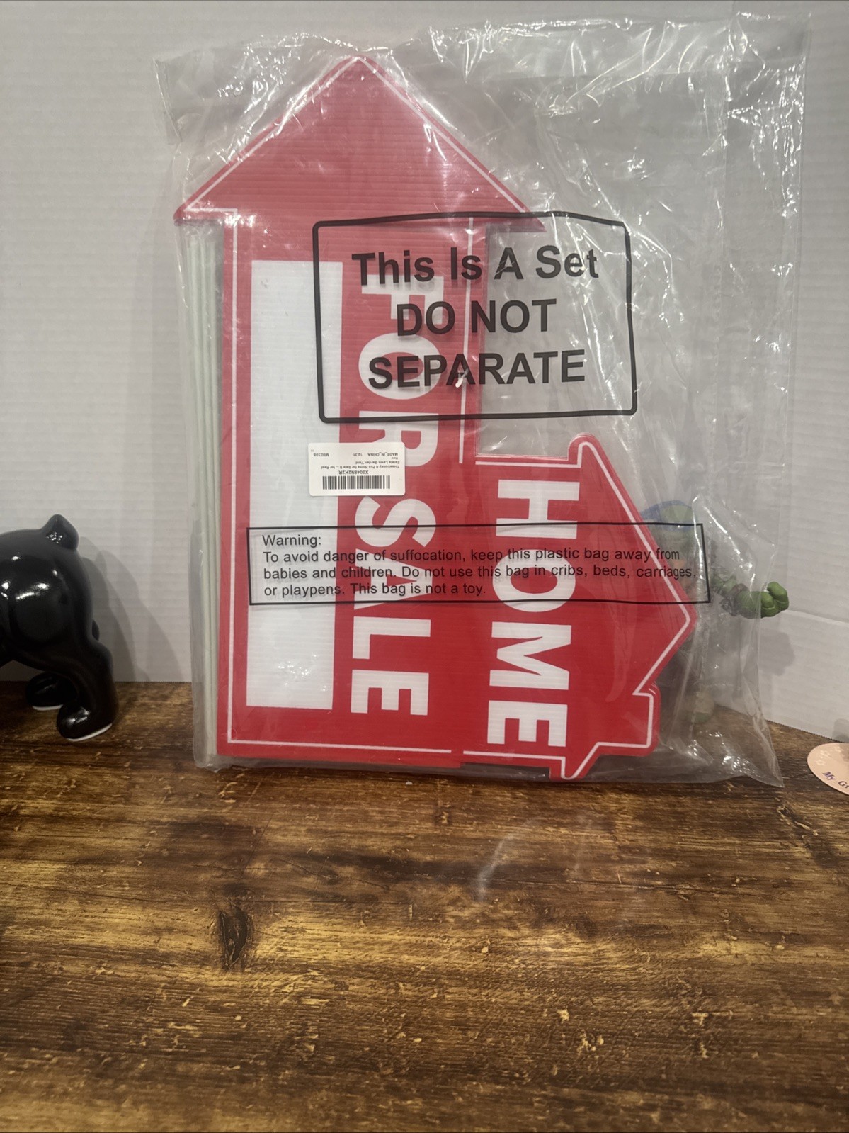 Three honey 6 Pcs Home For Sale For Real Estate Lawn Garden Yard