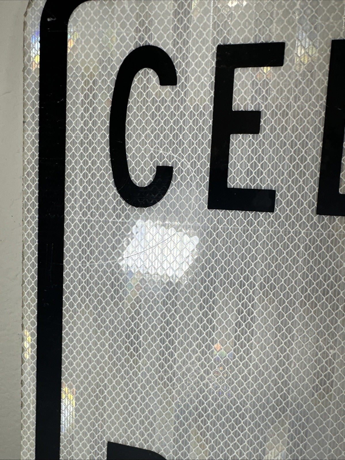 Cell Phone Use Prohibited Up To $200 Fine Aluminum Sign 24×18