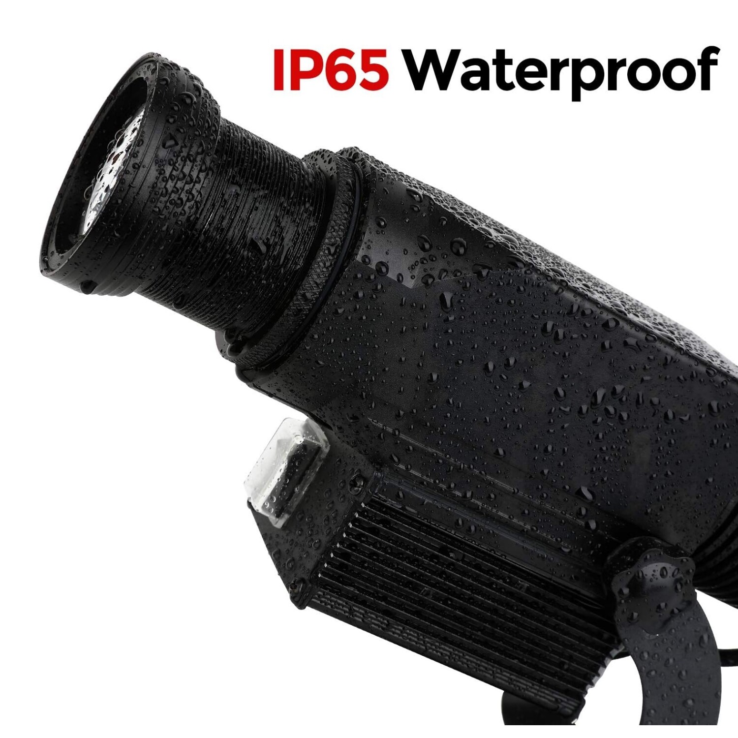 Custom 15W LED GOBO AD Logo Projector Light Rotating Image + Remote Controller