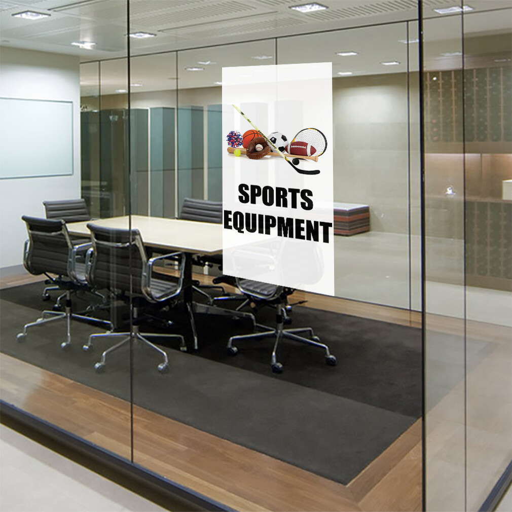 Door Decals Vertical Vinyl Stickers Multiple Sizes Sports Equipment Sports Vinyl