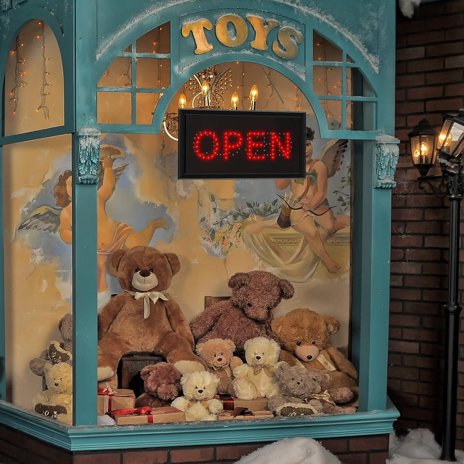 Open Closed Signs for Business LED Open Closed Sign Light Open and Closed Sign D