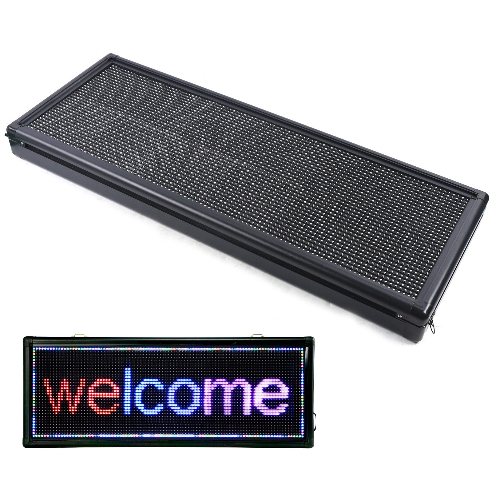 40″ x 15″ LED Digital DIY Programmable Scrolling Message Sign Advertising Board