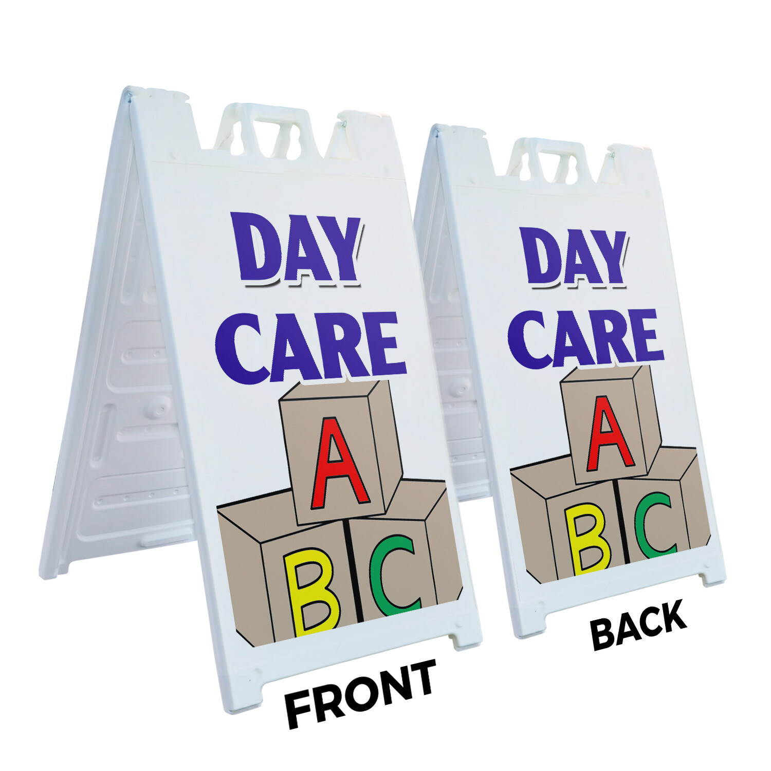 A-frame Sidewalk Day Care 24″ x 36″ Double Sided A-Frame Sidewalk Sign