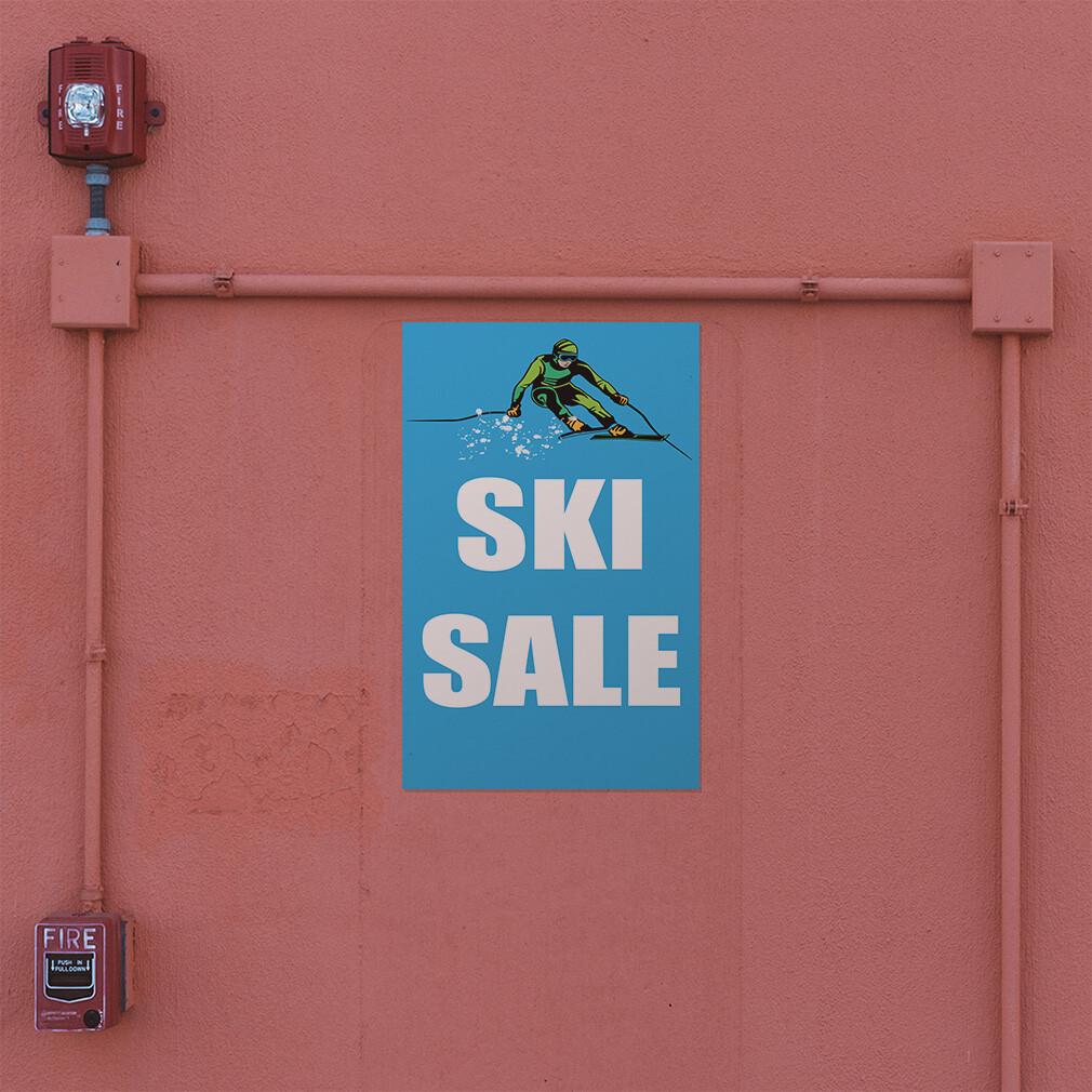 Door Decals Vertical Vinyl Stickers Multiple Sizes Industrial Vinyl Sports